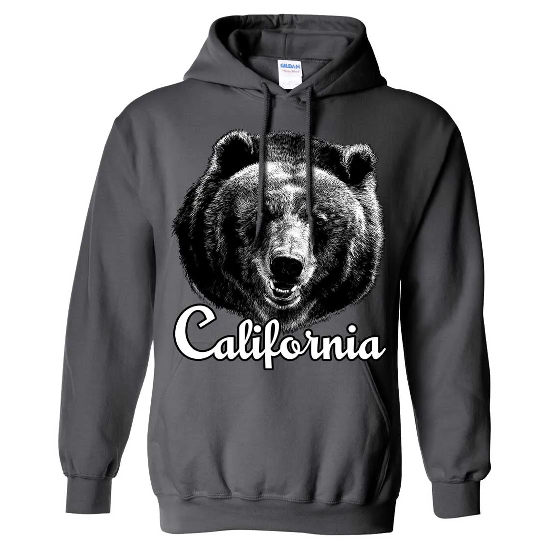 California Grizzly Bear Sweatshirt Hoodie