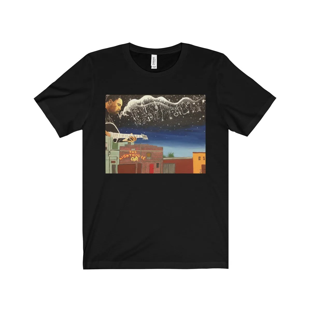 "Wes Montgomery at The Lighthouse Cafe" Unisex T-Shirt