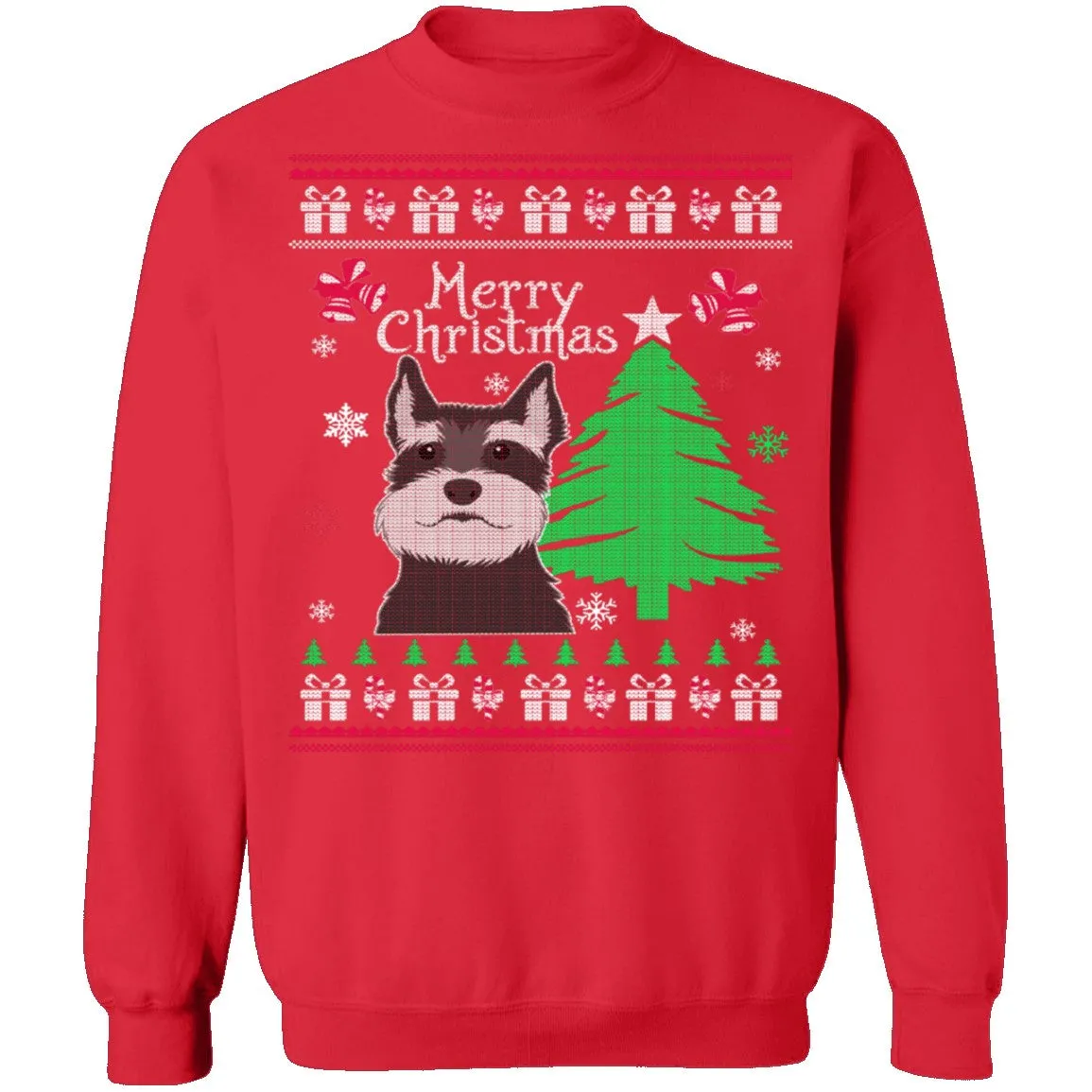 Schnauzer Ugly Christmas Sweater