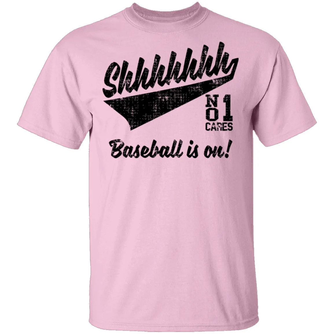 Shhh Baseball Is On T-Shirt